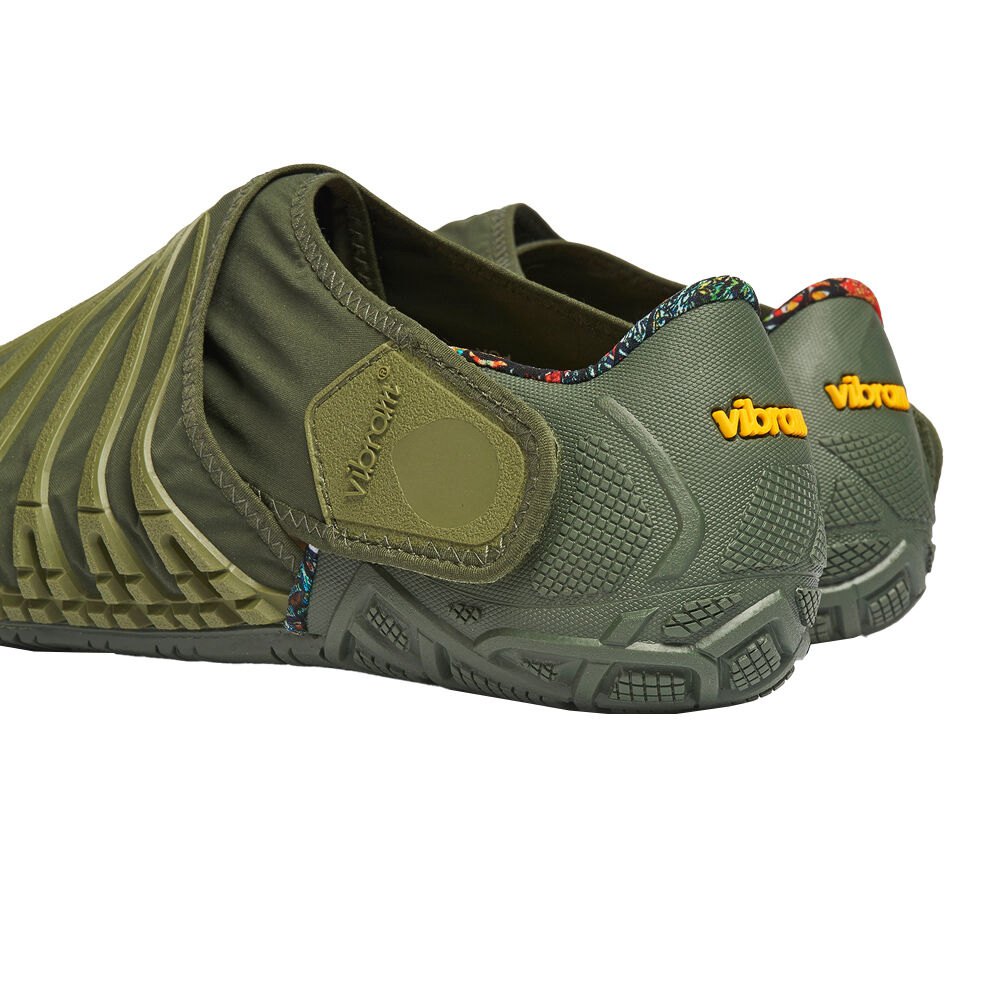 Vibram Furoshiki Mens Shoes - Olive - Low - 58623-GPWM